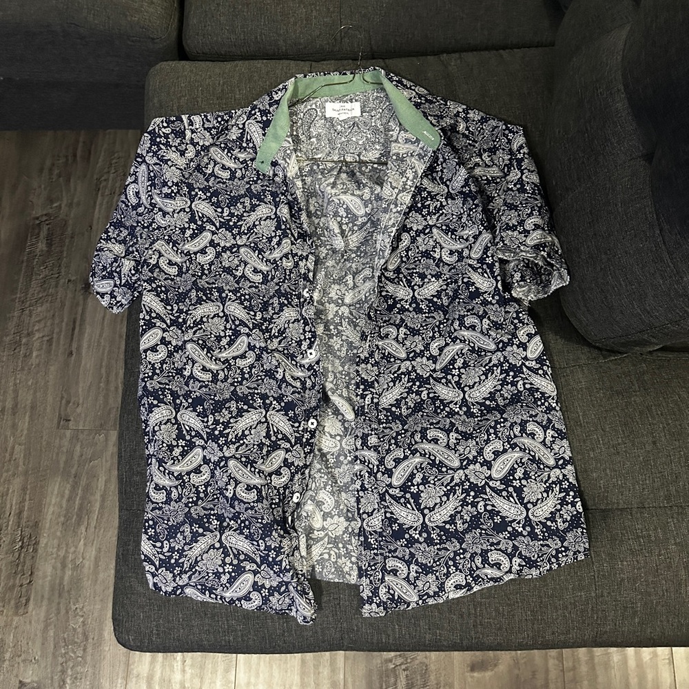 Paisley Button Down Shirt